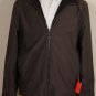 ISAIA JACKET $1950 DK BROWN CASHMERE REVERSIBLE DUAL ZIP BOMBER COAT 40 50e NEW