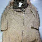BRUNELLO CUCINELLI COAT $6615 MALT BROWN 100%CASHMERE 5-BTN OVERCOAT 10 46e NEW