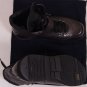 PRADA SHOES $945 DARK BROWN VINTAGE CALF LACED/BUCKLE LOGO HIKING BOOT 12 45 NEW