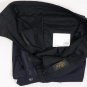 BELVEST PANTS $695 NAVY 100% SUPER 100's WOOL HANDMADE DRESS SLACKS 34 50e NEW