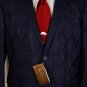 GUCCI JACKET $2850 NAVY COTTON/SILK DIGITAL DESIGN 2-BTN BLAZER 42 54e NEW