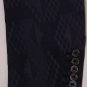 GUCCI JACKET $2850 NAVY COTTON/SILK DIGITAL DESIGN 2-BTN BLAZER 42 54e NEW
