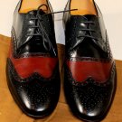 GUCCI SHOES $695 TRI-COLOR WINGTIP TOE ORNAMENTED DERBY 10 43e NEW