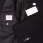 GIORGIO ARMANI SUIT $1895 BLACK TEXTURED REP STRIPE 1-BTN SUIT 40C 50e NEW