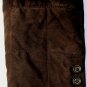 BRUNELLO CUCINELLI COAT $5950 BROWN QUILTED SUEDE NYLON LINED JACKET L 52 NEW