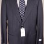 GIORGIO ARMANI SUIT $2295 MEDIUM GRAY/GRAY STRIPE 2BTN 100%WOOL SUIT 42R 52e NEW