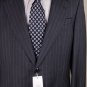 GIORGIO ARMANI SUIT $2295 MEDIUM GRAY/GRAY STRIPE 2BTN 100%WOOL SUIT 42R 52e NEW