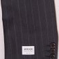 GIORGIO ARMANI SUIT $2295 MEDIUM GRAY/GRAY STRIPE 2BTN 100%WOOL SUIT 42R 52e NEW