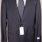 GIORGIO ARMANI SUIT $2295 MEDIUM GRAY/GRAY STRIPE 2BTN 100%WOOL SUIT 42R 52e NEW