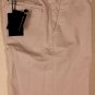 PRADA SHORTS $445 TALC GRAY WASHED LOGO ORNAMENTED CHINO SHORT PANTS 34 50e NEW