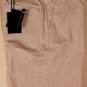 PRADA SHORTS $445 TALC GRAY WASHED LOGO ORNAMENTED CHINO SHORT PANTS 34 50e NEW