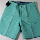 INCOTEX SHORTS $265 TEAL BLUE CHINOLINO BERMUDA WALKING SHORT PANTS 36 52e NEW