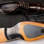 DSQUARED2 SHOES $795 DK BROWN CALFSKIN WINGTIP TOE ORNAMENTED DERBY 11 44e NEW