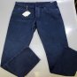 BRUNELLO CUCINELLI JEANS $640 MEDIUM BLUE WASH LOGO FIT LEG DENIM 41/34 58e NEW