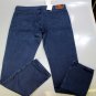 BRUNELLO CUCINELLI JEANS $640 MEDIUM BLUE WASH LOGO FIT LEG DENIM 41/34 58e NEW
