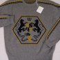 MICHAEL BASTIAN SWEATER $1680 GRAY CRESTED BOILED CASHMERE CREWNECK XL 54e NEW