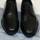 PRADA SPORT SHOES $595 BLACK ICONIC LOGO SOLE LACE UP OLD NATURAL 8.5 41.5 NEW