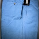 INCOTEX SHORTS $265 SKY BLUE CHINOLINO BERMUDA WALKING SHORT PANTS 38 54e NEW