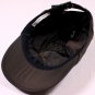 PRADA HAT $295 DARK BROWN PRADA LOGO EMBROIDERED VISOR TECHNO BALL CAP SM NEW
