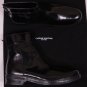 COSTUME NATIONAL SHOES $820 BLACK BRUSHED CALFSKIN ANKLE BOOT 11.5 44.5 NEW