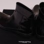 COSTUME NATIONAL SHOES $820 BLACK BRUSHED CALFSKIN ANKLE BOOT 11.5 44.5 NEW