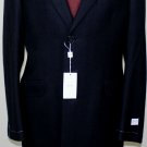 GIORGIO ARMANI COAT $2425 NAVY CASHMERE/WOOL 3BTN WINTER TOP COAT 48R 58e NEW