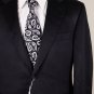 CANALI JACKET $2495 BLACK 100%CASHMERE 2-BTN SPORT COAT BLAZER 44R 54e NEW