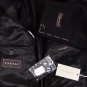 CANALI JACKET $2495 BLACK 100%CASHMERE 2-BTN SPORT COAT BLAZER 44R 54e NEW