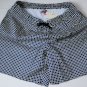 BRIONI SAILING SWIMSUIT $600 WHITE/NAVY LOGO ORNAMENTED SWIM TRUNKS 3XL 58e NEW