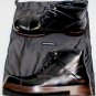 DOLCE & GABBANA SHOES $1190 BLACK POLISHED CALFSKIN CAPTOE ANKLE BOOT 10 43 NEW