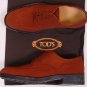 TOD'S SHOES $645 RUST SUEDE WING-TIP TOE ORNAMENTED DERBYS 10 43e NEW
