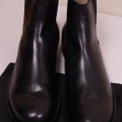 JIL SANDER SHOES $890 BLACK SIDE GORE CALFSKIN ANKLE BOOTS 11.5 44.5e NEW