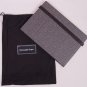 ZEGNA NOTEBOOK $215 BROWN LEATHER FABRIC No.1 CENTENNIAL COLLECTION JOURNAL NEW