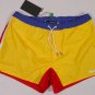 DSQUARED2 SWIM TRUNKS $425 MULTI-COLOR LOGO SWIMSUIT BEACHWEAR MED 50e NEW
