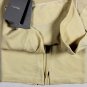TOM FORD POLO $850 CREAM 2-BTN COTTON/SILK LOGO COUTURE POLO XL 54 NEW