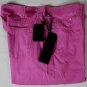 KITON PANTS $895 LILAC 5-PKT LOGO EMBROIDERED HANDMADE TROUSER CHINO 38 54e NEW