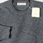 BRUNELLO CUCINELLI SWEATER $975 MED GRAY 100%CASHMERE CREWNECK JUMPER XXL 56 NEW