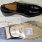 SALVATORE FERRAGAMO SHOES $990 BLACK TRAMEZZA CAPTOE OXFORD 7.5EEE 40.5e NEW