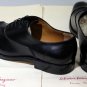 SALVATORE FERRAGAMO SHOES $990 BLACK TRAMEZZA CAPTOE OXFORD 7.5EEE 40.5e NEW