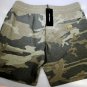 DOLCE & GABBANA SHORTS $495 CAMO ARMY GREEN LOGO ORNAMENTED GYM SHORT M 50e NEW
