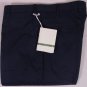 BORRELLI PANTS $595 NAVY BLUE BRUSHED COTTON HANDMADE DRESS SLACKS 38 54e NEW