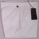 GUCCI PANTS $650 WHITE LOGO ORNAMENTED COUTURE CHINO SLACKS 38 54e NEW