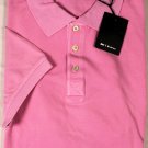 KITON POLO SHIRT $525 PINK 3-BTN HANDMADE FITTED POLO SHIRT XXL 56e NEW