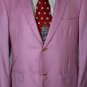 ISAIA JACKET $3480 ROSE PINK AQUACASHMERE/SILK 2-BTN HANDMADE COAT 40R 50e NEW