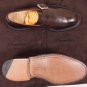 CHURCH'S SHOES $850 DARK BROWN BENCH MADE BUCKLED MONK STRAP 12 45 NEW
