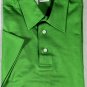 BRIONI POLO $395 LIME GREEN 3-BTN PIQUE COTTON POLO GOLF SHIRT MED 50e NEW