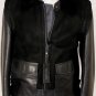 RALPH LAUREN BLACK LABEL JACKET $3995 BLACK LEATHER SHEARLING PILOT JKT L 52 NEW