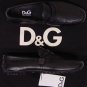 DOLCE & GABBANA SHOES $495 BLACK LOGO PENNY VAMP PEBBLE SOLE DRIVERS 12 45e NEW