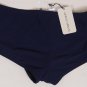 GIORGIO ARMANI SWIMSUIT $265 NAVY LOGO BEACHWEAR SWIM BRIEF BATH SLIP SM 48e NEW