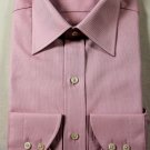 TOM FORD SHIRT $690 PINK PINHOLE OXFORD CLOTH DRESS SHIRT 17.5/34 44 NEW